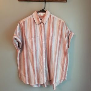 Madewell flannel button down